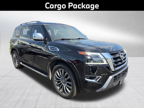 Super Black 2024 Nissan Armada Platinum 4WD