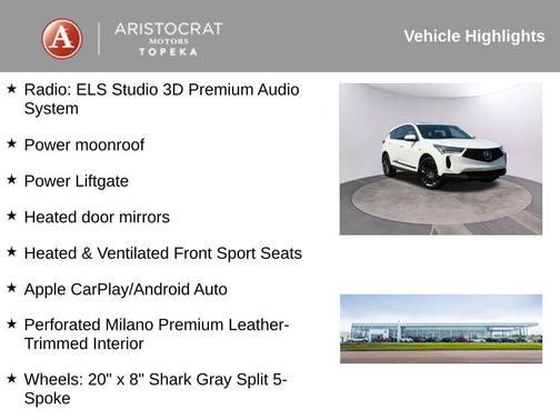 2022 Acura RDX A-Spec Package