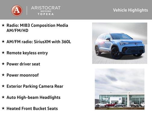 2025 Volkswagen Taos 1.5T SE Black