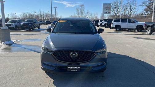 Polymetal Gray 2021 Mazda CX-5 Carbon Edition Turbo