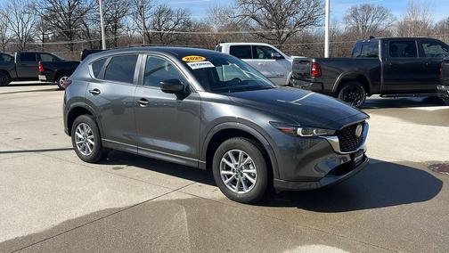 Machine Gray Metallic 2025 Mazda CX-5 2.5 S Select Package