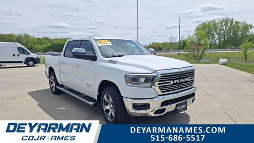 Bright White Clearcoat 2023 RAM 1500 Laramie