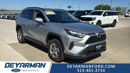 Silver Sky Metallic 2025 Toyota RAV4 Hybrid XLE