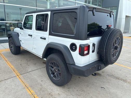 Bright White Clearcoat 2025 Jeep Wrangler Sport S