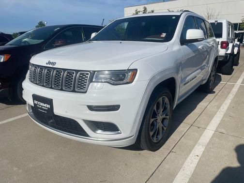 Bright White Clearcoat 2020 Jeep Grand Cherokee Summit