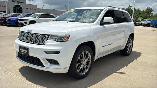 Bright White Clearcoat 2020 Jeep Grand Cherokee Summit