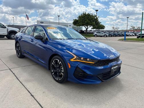 Sapphire Blue 2023 Kia K5 GT-Line