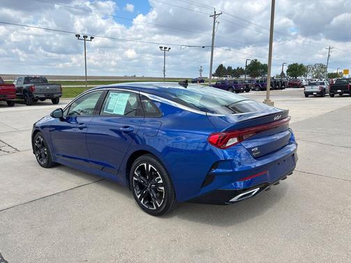 Sapphire Blue 2023 Kia K5 GT-Line