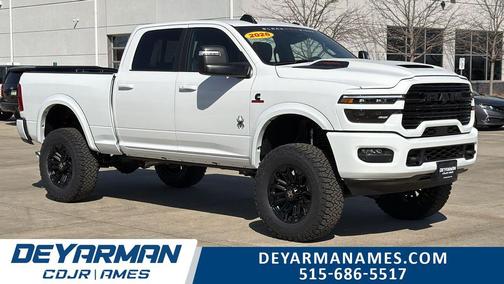 Bright White Clearcoat 2026 RAM 2500 Laramie Crew Cab 4x4 6'4' Box