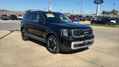 Ebony Black 2025 Kia Telluride S