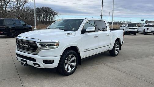 Bright White Clearcoat 2021 RAM 1500 Limited