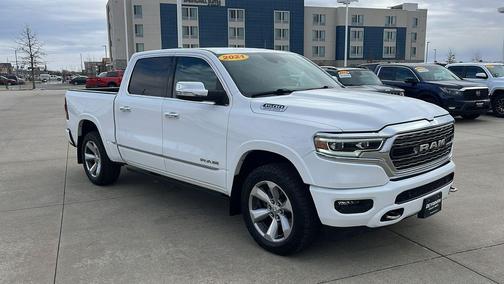 Bright White Clearcoat 2021 RAM 1500 Limited