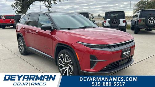 Red Hot Pearlcoat 2025 Jeep Wagoneer S Limited