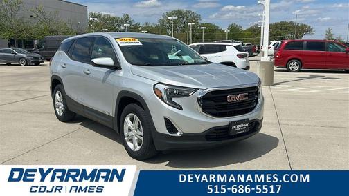 Quicksilver Metallic 2018 GMC Terrain SLE