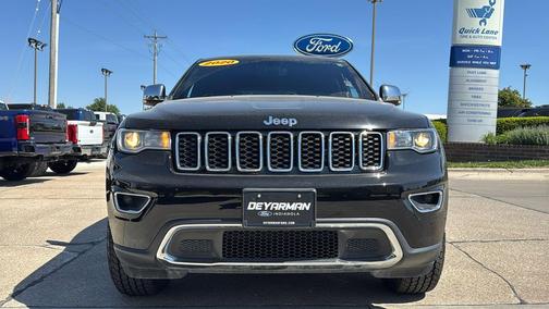 Diamond Black Crystal Pearlcoat 2020 Jeep Grand Cherokee Limited