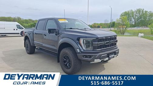 Antimatter Blue Metallic 2023 Ford F-150 Raptor