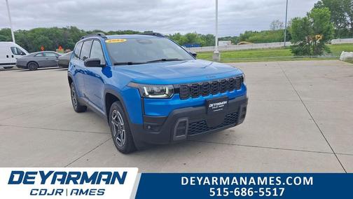 Hydro Blue Pearlcoat 2026 Jeep Cherokee Laredo 4x4
