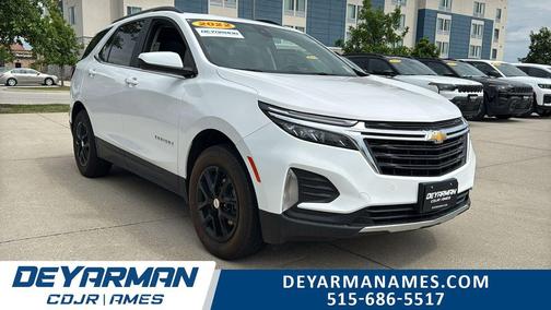 Summit White 2022 Chevrolet Equinox 1LT