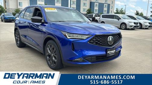 Apex Blue Pearl 2023 Acura MDX A-SPEC