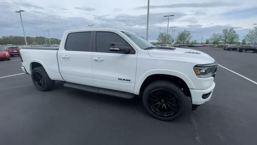 Bright White Clearcoat 2022 RAM 1500 Laramie