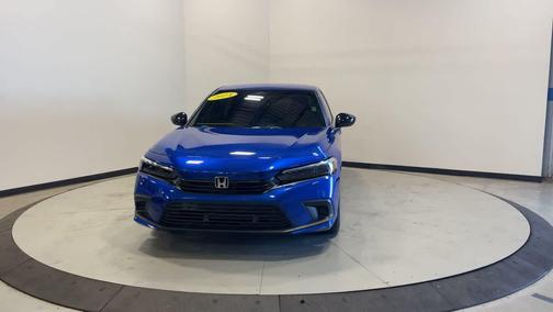 Aegean Blue Metallic 2024 Honda Civic Sport