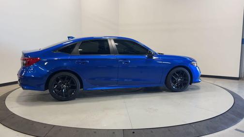 Aegean Blue Metallic 2024 Honda Civic Sport