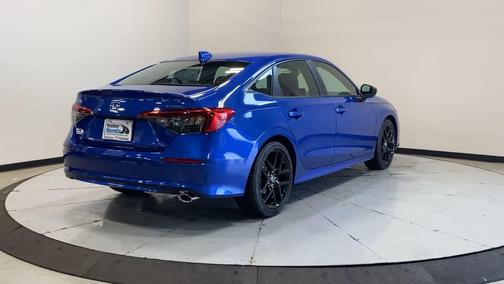Aegean Blue Metallic 2024 Honda Civic Sport