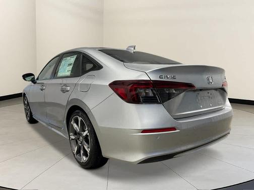 Solar Silver Metallic 2026 Honda Civic Hybrid Sport Touring