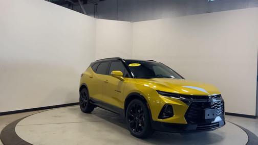 Nitro Yellow Metallic 2022 Chevrolet Blazer RS