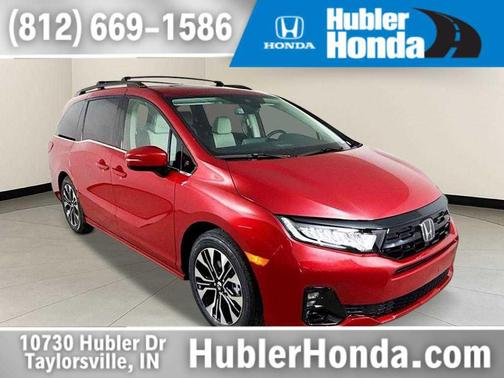 Radiant Red Metallic II 2026 Honda Odyssey Elite