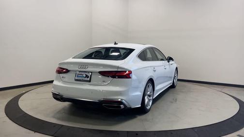 Arkona White 2024 Audi A5 Sportback 45 S Line Premium Plus
