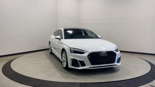 Arkona White 2024 Audi A5 Sportback 45 S Line Premium Plus