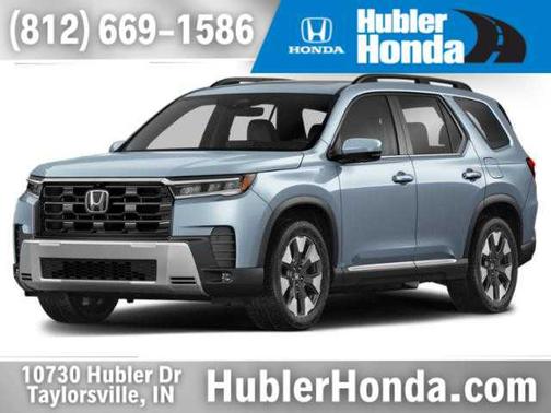 Modern Steel Metallic 2026 Honda Pilot Elite