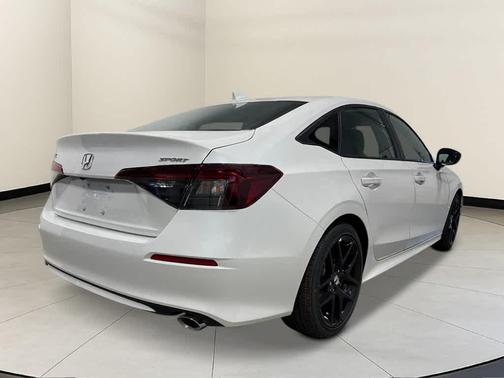 Platinum White Pearl 2026 Honda Civic Sport