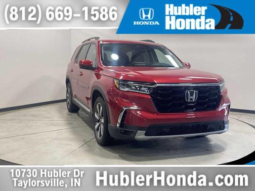 Radiant Red Metallic II 2024 Honda Pilot Touring 8-Passenger