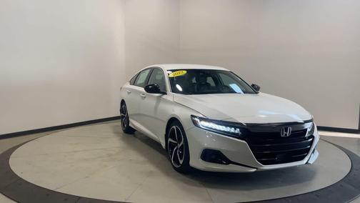 Platinum White Pearl 2022 Honda Accord Sport SE 1.5T