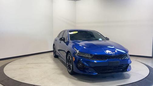 Sapphire Blue 2022 Kia K5 GT-Line