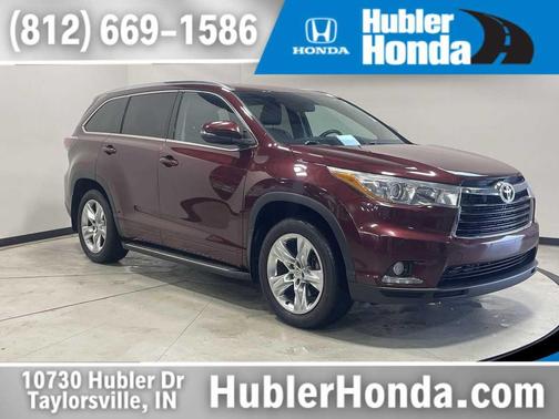 Ooh La La Rouge Mica 2015 Toyota Highlander Limited