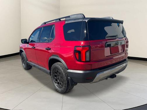 Radiant Red Metallic II 2026 Honda Passport AWD TrailSport Elite Blackout