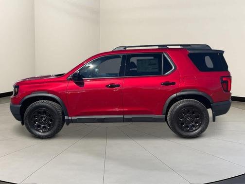 Radiant Red Metallic II 2026 Honda Passport AWD TrailSport Elite Blackout