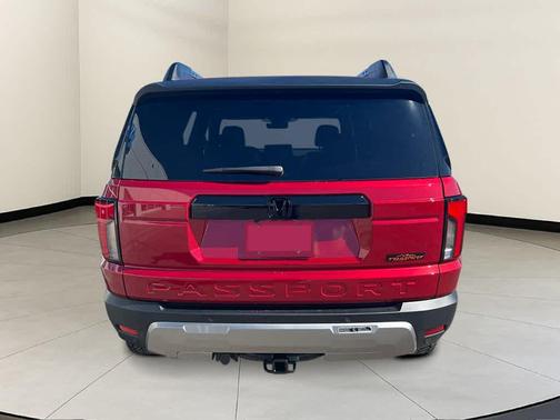 Radiant Red Metallic II 2026 Honda Passport AWD TrailSport Elite Blackout