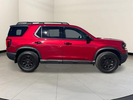Radiant Red Metallic II 2026 Honda Passport AWD TrailSport Elite Blackout