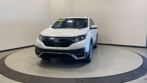 Platinum White Pearl 2022 Honda CR-V Hybrid Touring
