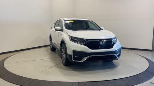 Platinum White Pearl 2022 Honda CR-V Hybrid Touring