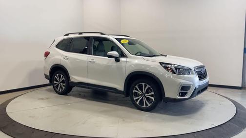 Crystal White Pearl 2020 Subaru Forester Limited