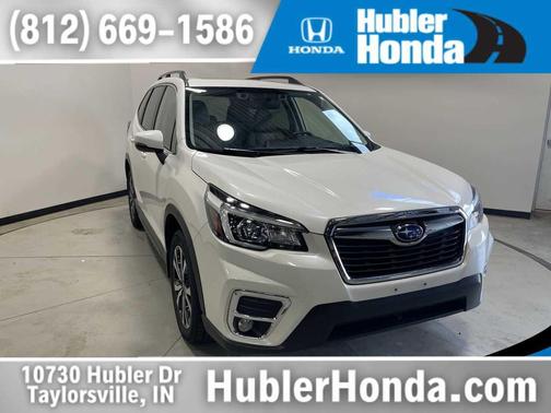 Crystal White Pearl 2020 Subaru Forester Limited