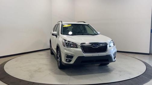 Crystal White Pearl 2020 Subaru Forester Limited