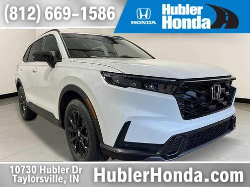 Platinum White Pearl 2026 Honda CR-V Hybrid Sport-L AWD