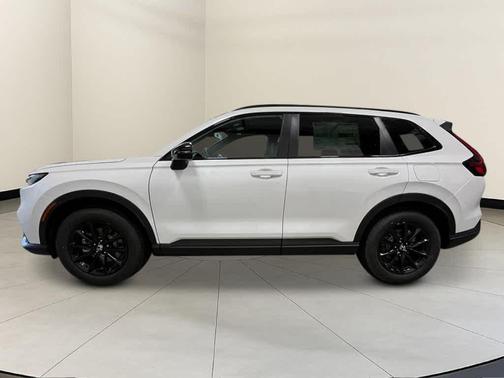 Platinum White Pearl 2026 Honda CR-V Hybrid Sport-L AWD