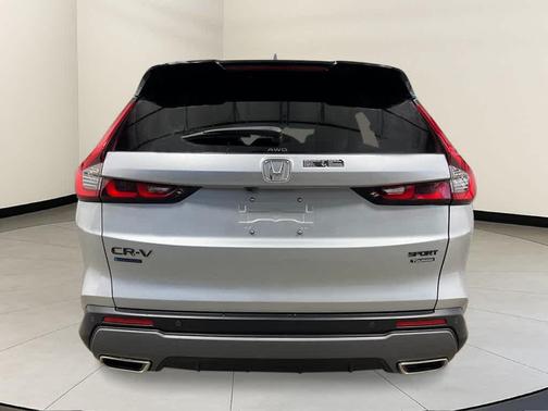 Solar Silver Metallic 2026 Honda CR-V Hybrid Sport Touring AWD
